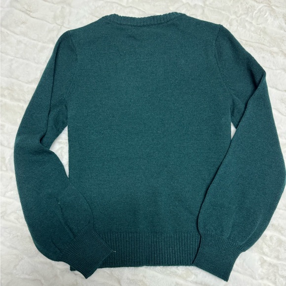 J.Crew Crewneck Sweater with Jeweled Buttons Size Small NWT - Picture 6 of 9